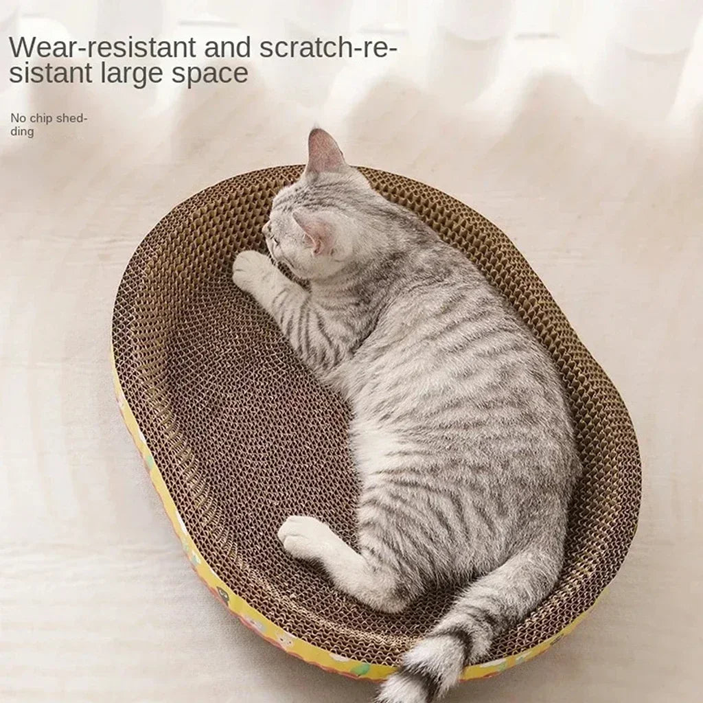 Cat Scratching Board Corrugated Claw Grinding Toy