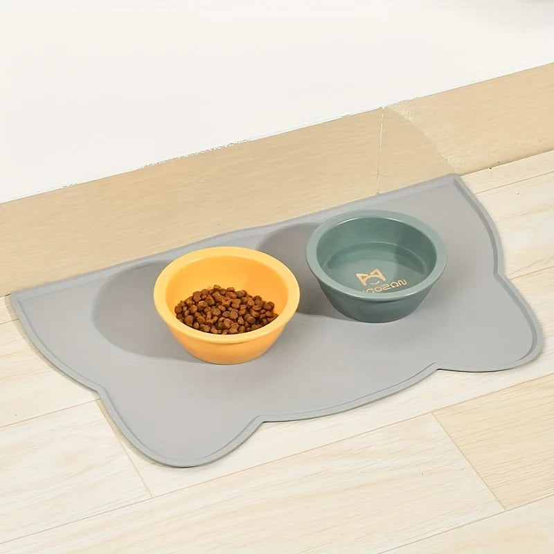 Silicone Waterproof Feeding Mat for Dogs Cats