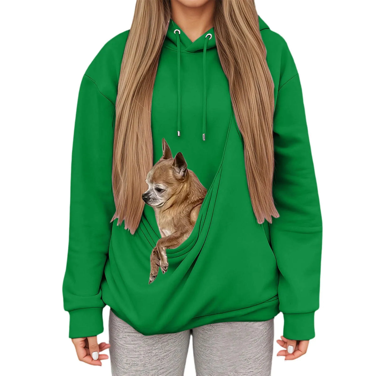 Athletic Unisex Pet Carrier Hoodie