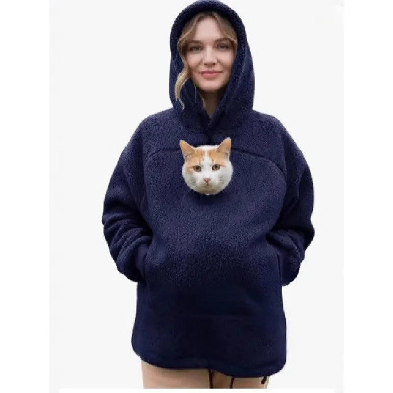 Pet Pocket Carrier Winter Sweatshirt