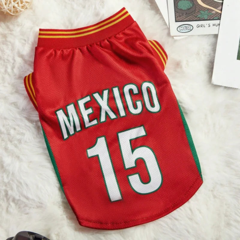 Breathable Mesh Sport Jersey for Dogs