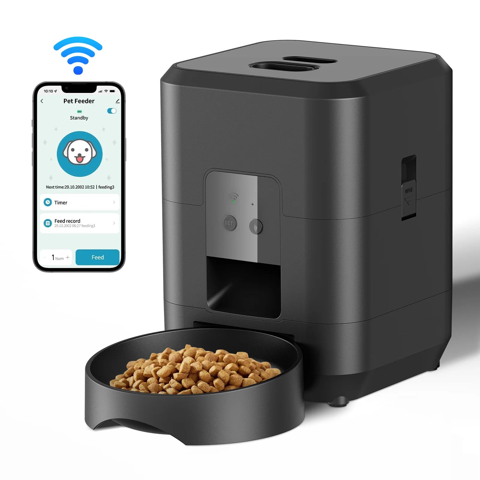 Smart Timed Automatic Cat & Dog Feeder
