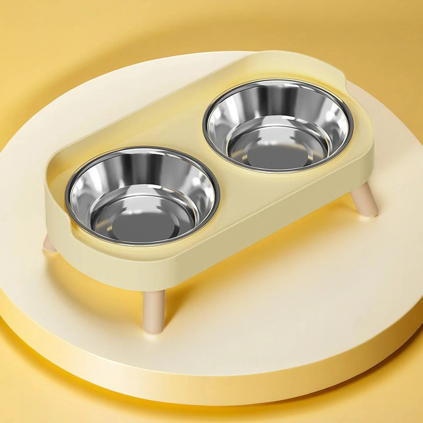 Elevated Dual Food & Water Pet Station