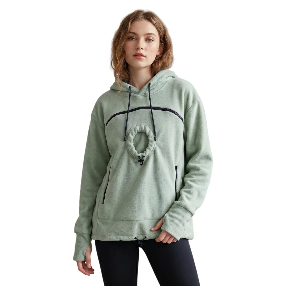Kangaroo Pouch Fleece Pet Hoodie